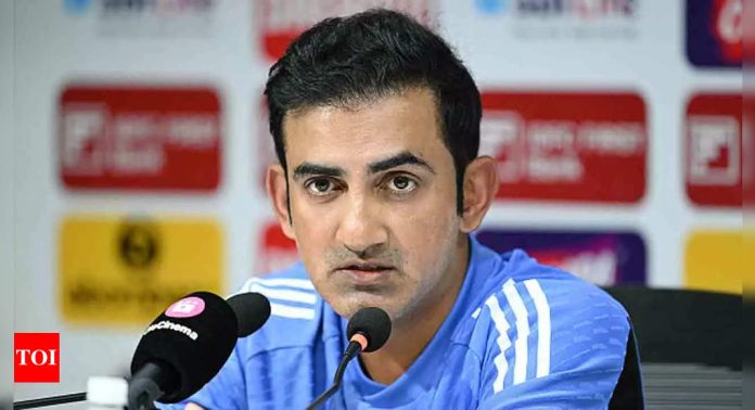 This is the era of bowlers, batters only set up matches: Gautam Gambhir ahead of New Zealand Test series | Cricket News